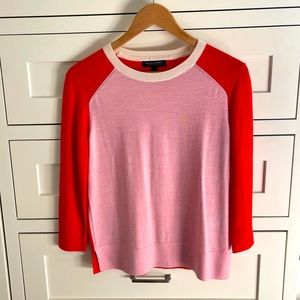 Banana Republic color block sweater
